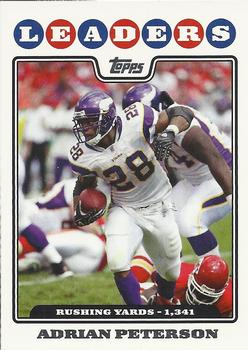 2008 Topps #290 Adrian Peterson Front