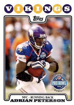 2008 Topps #298 Adrian Peterson Front
