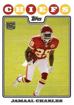 2008 Topps #350 Jamaal Charles Front
