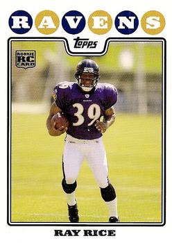 2008 Topps #352 Ray Rice Front