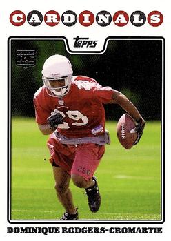 2008 Topps #358 Dominique Rodgers-Cromartie Front