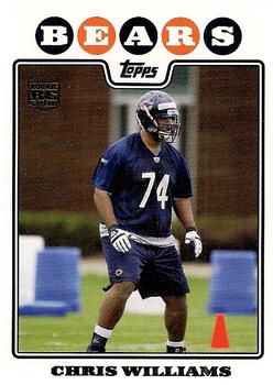 2008 Topps #374 Chris Williams Front