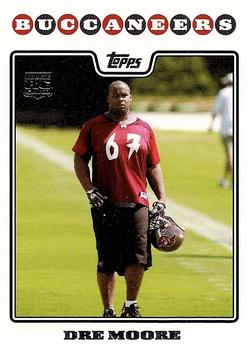 2008 Topps #398 Dre Moore Front