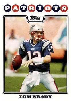 2008 Topps #3 Tom Brady Front