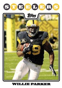 2008 Topps #55 Willie Parker Front