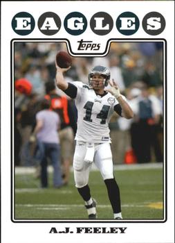 2008 Topps #51 A.J. Feeley Front