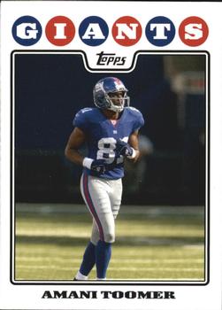 2008 Topps #140 Amani Toomer Front