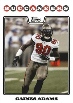 2008 Topps #206 Gaines Adams Front