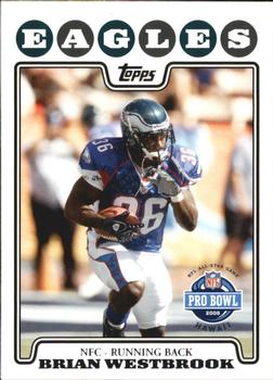 2008 Topps #300 Brian Westbrook Front