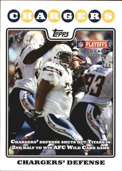 2008 Topps #327 San Diego Chargers Front