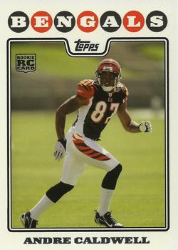 2008 Topps #377 Andre Caldwell Front