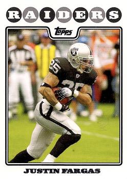 2008 Topps #92 Justin Fargas Front
