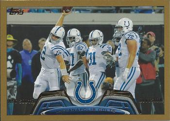 2013 Topps - Gold #429 Indianapolis Colts Front
