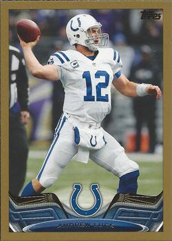2013 Topps - Gold #50 Andrew Luck Front
