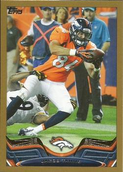2013 Topps - Gold #6 Jacob Tamme Front