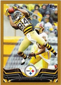 2013 Topps - Gold #8 Antonio Brown Front