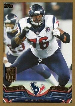 2013 Topps - Gold #28 Duane Brown Front