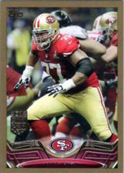 2013 Topps - Gold #29 Mike Iupati Front