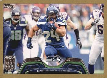 2013 Topps - Gold #30 Marshawn Lynch Front