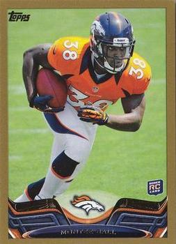 2013 Topps - Gold #61 Montee Ball Front