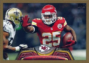 2013 Topps - Gold #75 Jamaal Charles Front