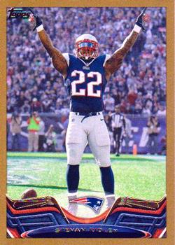 2013 Topps - Gold #111 Stevan Ridley Front