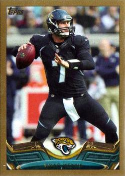 2013 Topps - Gold #139 Chad Henne Front
