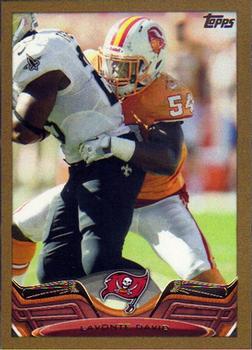 2013 Topps - Gold #161 Lavonte David Front