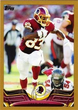 2013 Topps - Gold #163 Fred Davis Front