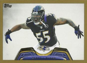 2013 Topps - Gold #166 Terrell Suggs Front