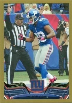 2013 Topps - Gold #182 Victor Cruz Front