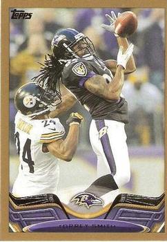 2013 Topps - Gold #197 Torrey Smith Front