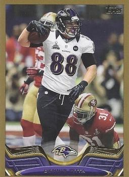 2013 Topps - Gold #251 Dennis Pitta Front