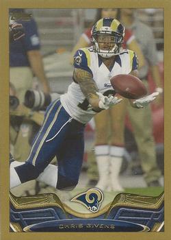 2013 Topps - Gold #252 Chris Givens Front