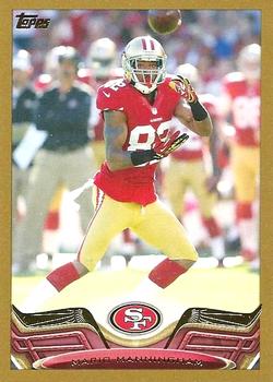 2013 Topps - Gold #285 Mario Manningham Front