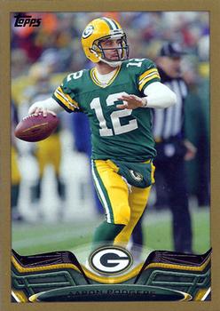 2013 Topps - Gold #300 Aaron Rodgers Front