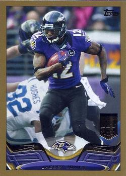 2013 Topps - Gold #385 Jacoby Jones Front