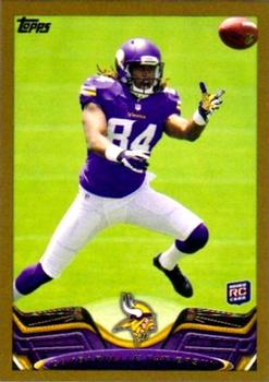 2013 Topps - Gold #386 Cordarrelle Patterson Front
