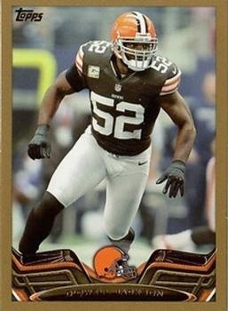 2013 Topps - Gold #417 D'Qwell Jackson Front