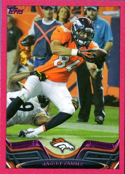2013 Topps - Pink #6 Jacob Tamme Front