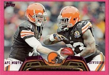 2013 Topps - Pink #24 Cleveland Browns Front