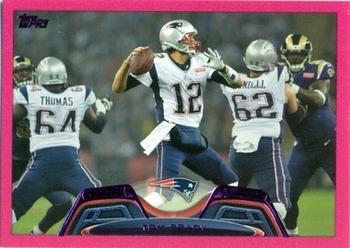 2013 Topps - Pink #100 Tom Brady Front