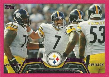 2013 Topps - Pink #105 Pittsburgh Steelers Front