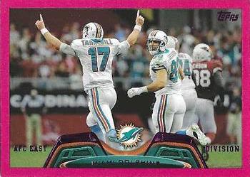 2013 Topps - Pink #237 Miami Dolphins Front