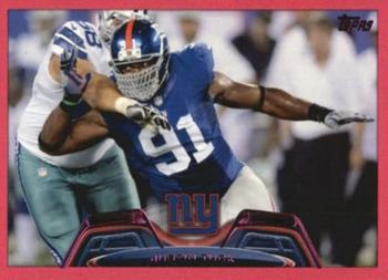 2013 Topps - Pink #267 Justin Tuck Front