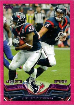 2013 Topps - Pink #309 Houston Texans Front