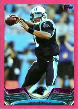 2013 Topps - Pink #390 Cam Newton Front