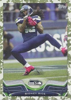 2013 Topps - Camo #93 Sidney Rice Front