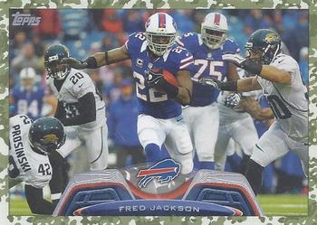 2013 Topps - Camo #196 Fred Jackson Front