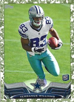 2013 Topps - Camo #428 Terrance Williams Front